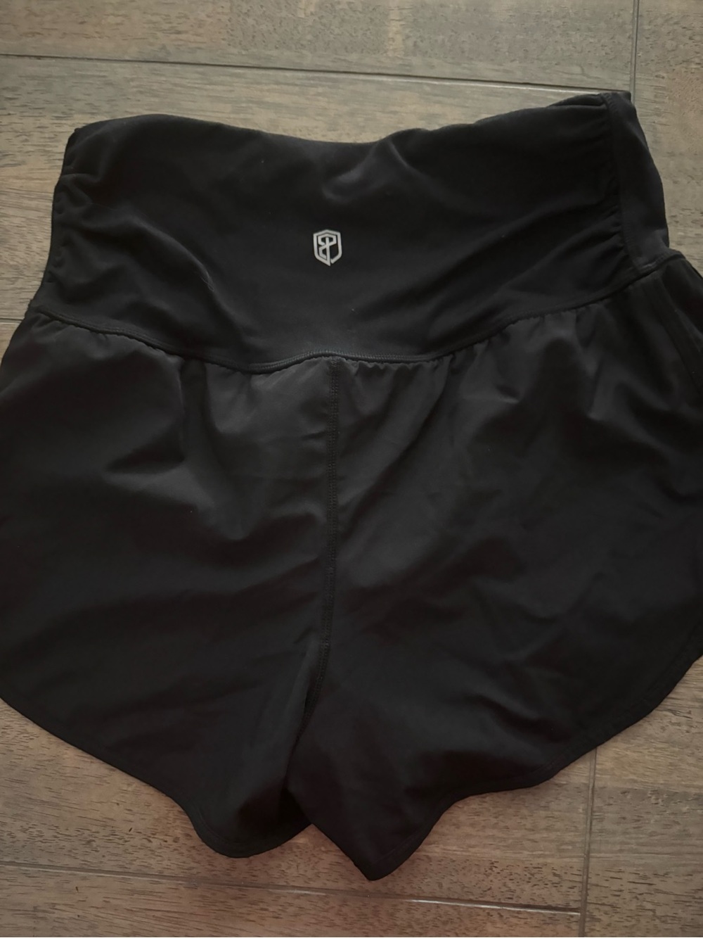 Born Primitive Black High-Waist Athletic Shorts